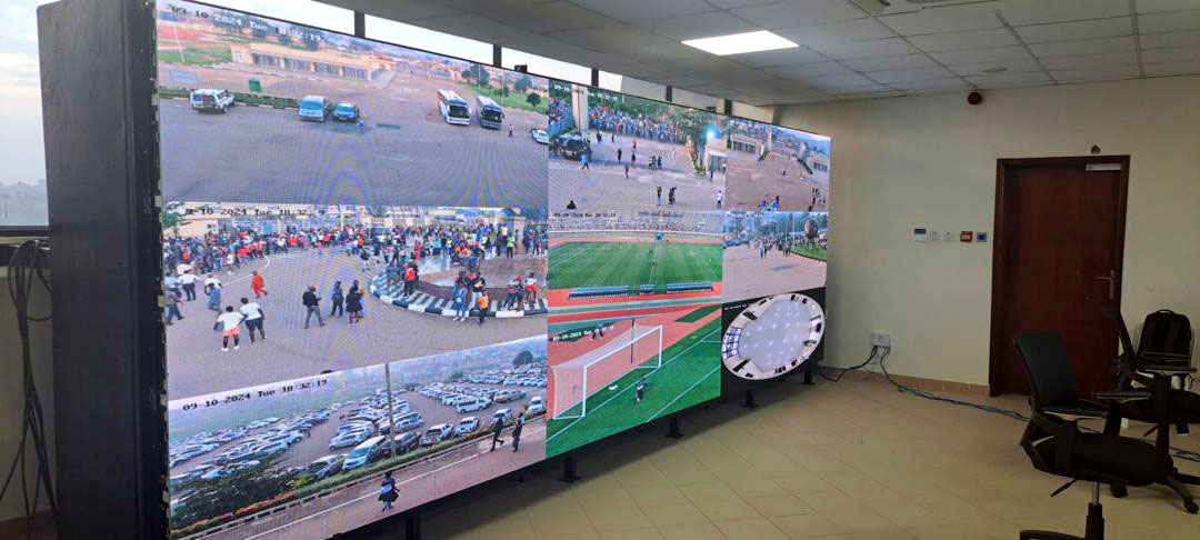 Security monitoring screens